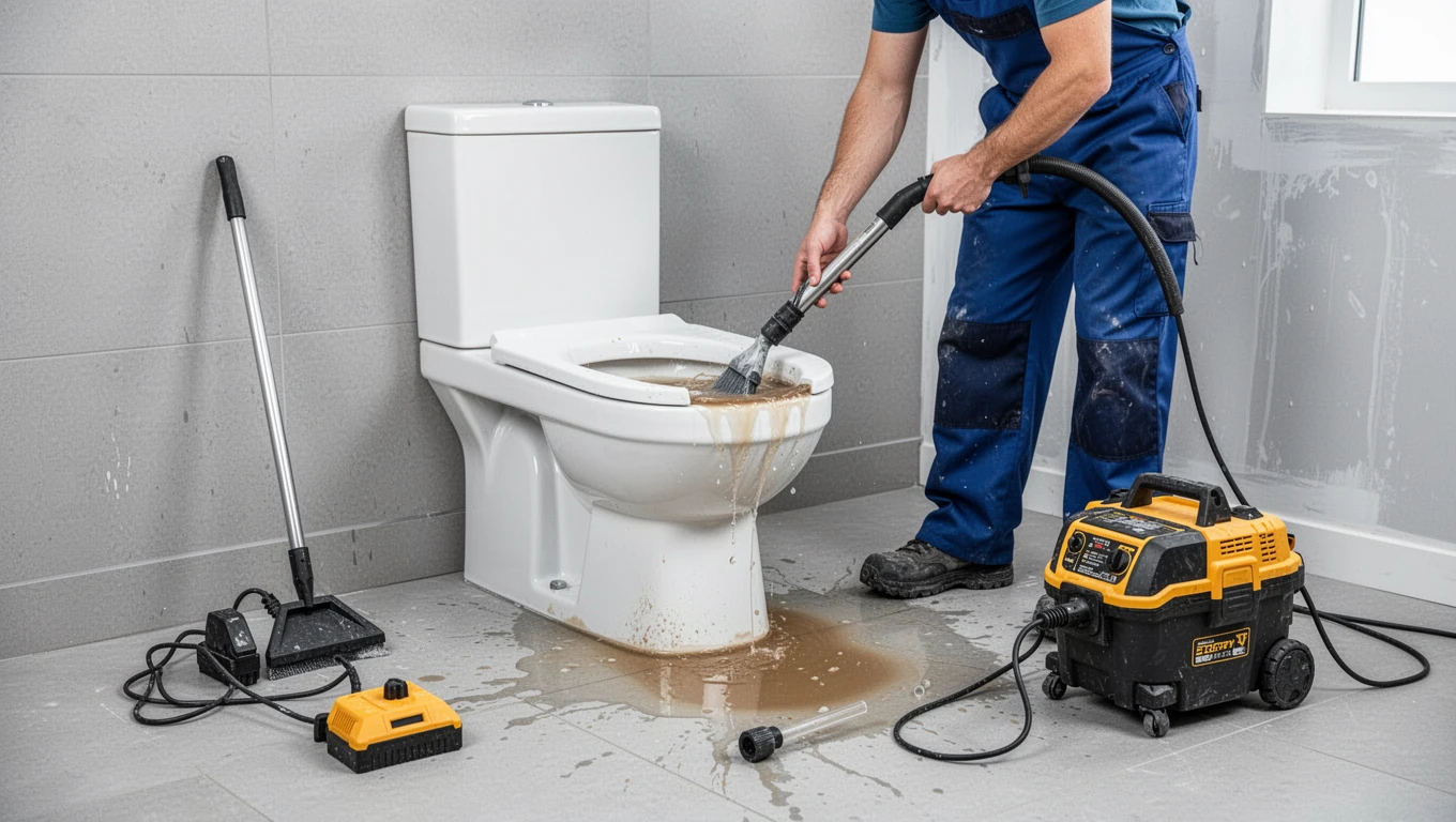 Toilet Overflow Cleanup