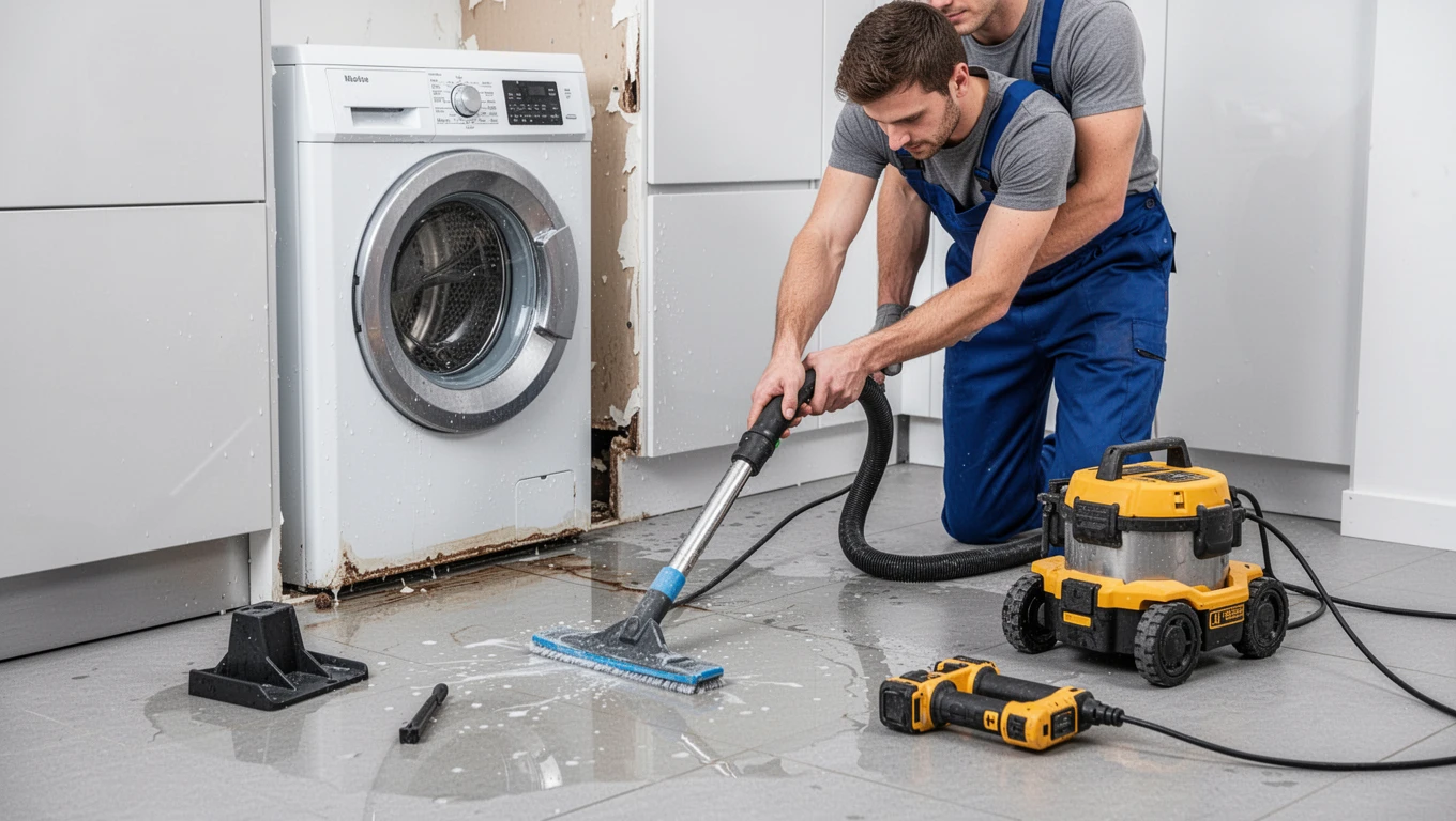 Appliance Leak Cleanup