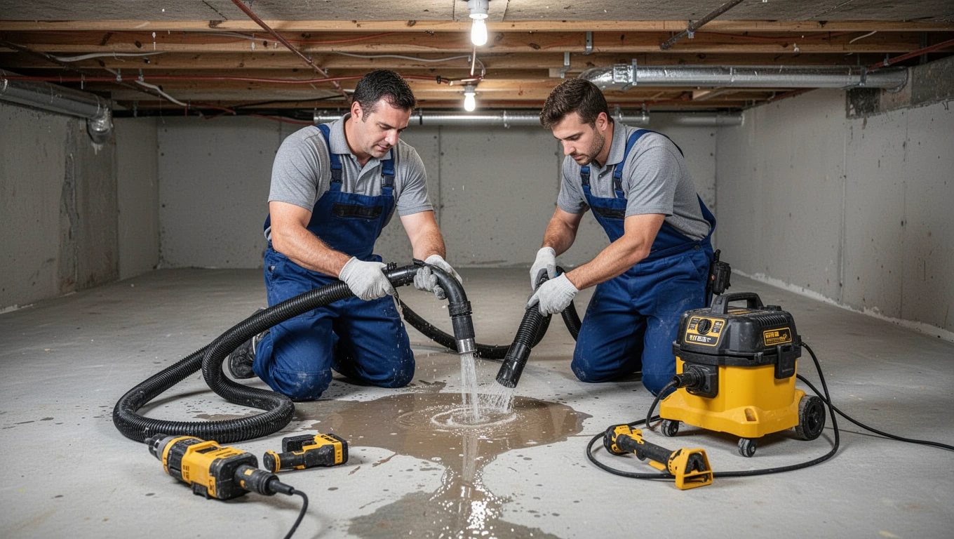 Crawl Space Water Removal