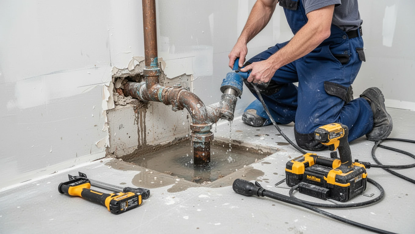 Burst Pipe Cleanup